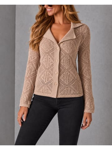 Cardigan in Beige