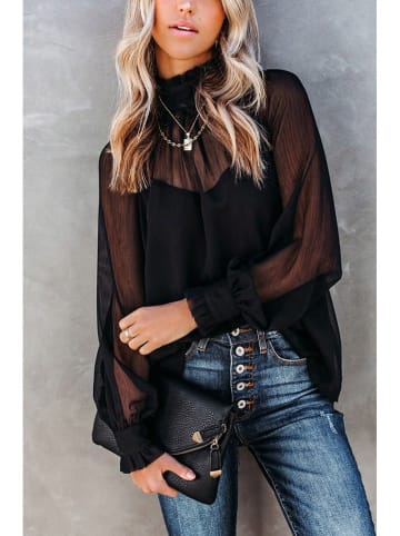 Bluse in Schwarz