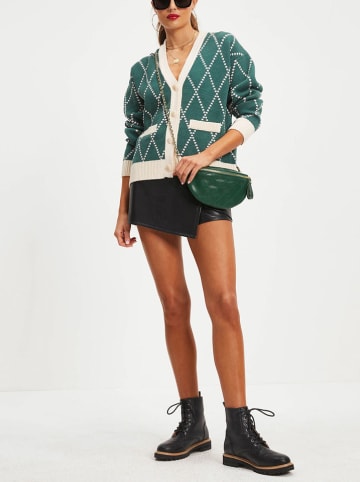 Cardigan in Grün