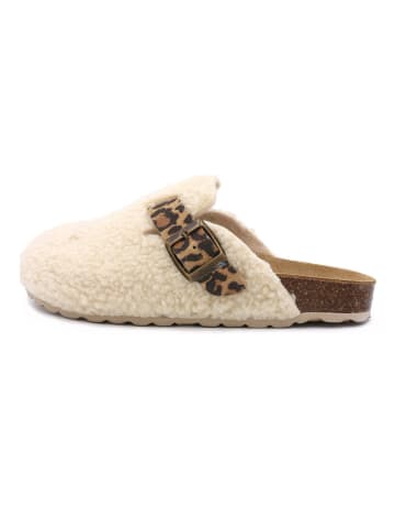 Hausschuhe in Beige