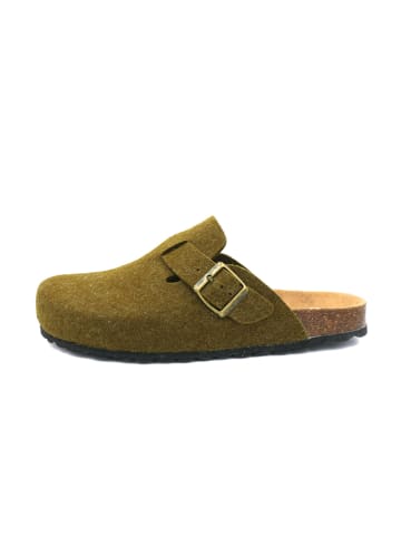 Kapcie w kolorze khaki