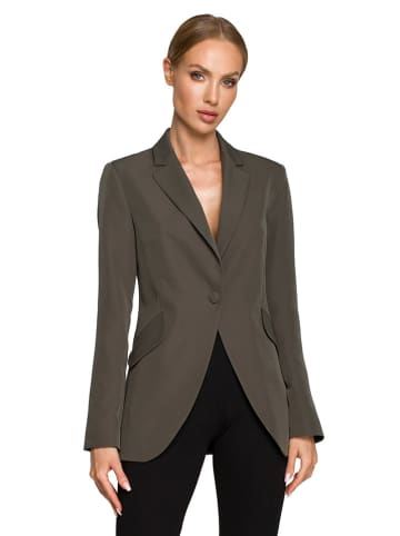Blezer w kolorze khaki