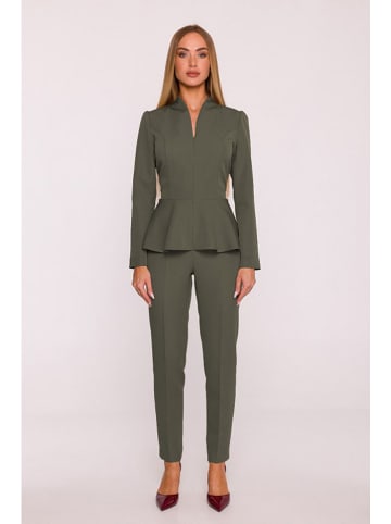 Kombinezon w kolorze zielonym