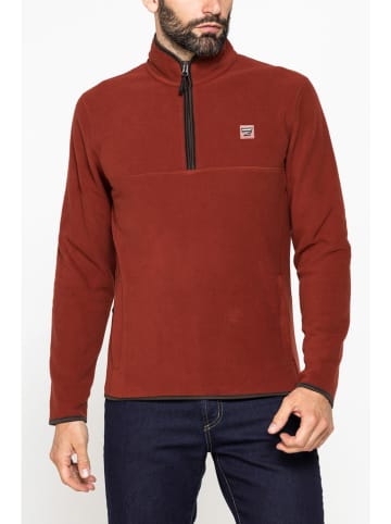 Bluza polarowa w kolorze ceglanym