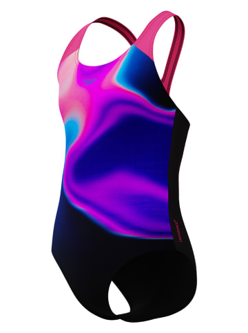 Badeanzug "Print Splashb" in Schwarz/ Bunt