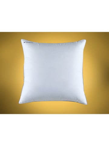 Daunenkissen "Moschus Royal - soft" in Silbergrau