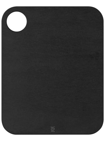 Schneidebrett in Schwarz - (L)23,5 x (B)18,7 cm