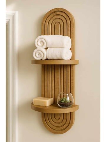 Wandmeubel naturel - (B)20 x (H)70 x (D)13 cm