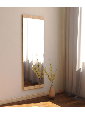 Spiegel "Azus" in Natur - (B)4 x (H)120 cm