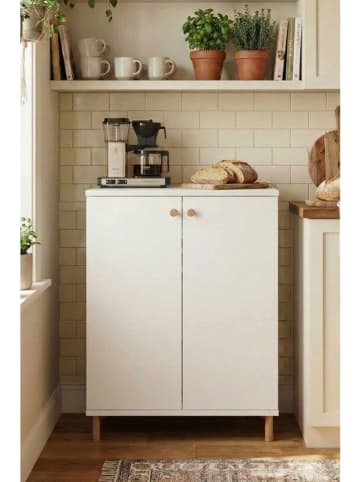 Mehrzweckschrank in Weiß - (B)60 x (H)85 x (T)30 cm