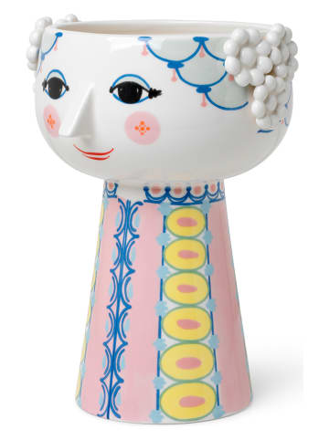Vase "Eva" in Bunt - (H)23 x Ø 17,5 cm