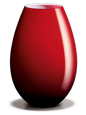 Wazon "Cocoon" w kolorze czerwonym - wys. 20,5 cm