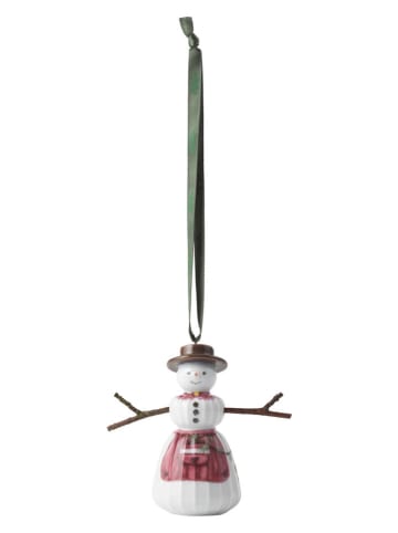 Zawieszka dekoracyjna "Hammershøi Christmas" w kolorze białym - wys. 9 cm