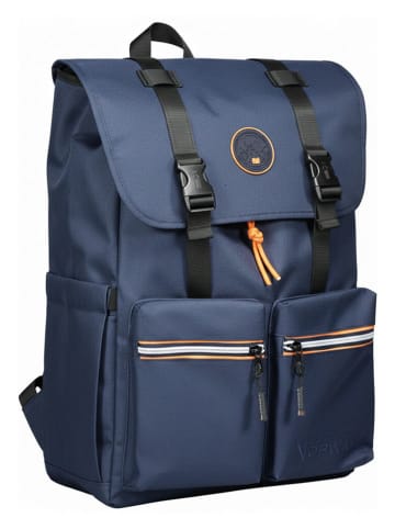 Rucksack "Saqesse" in Dunkelblau - (B)33 x (H)42 x (T)15 cm