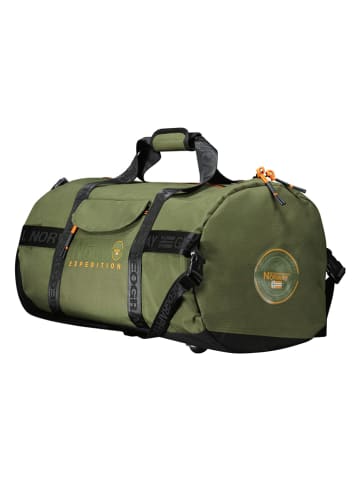 Torba podróżna "Saturday" w kolorze khaki - 43 x 31 x 13 cm
