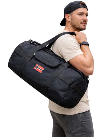 Torba podróżna "Sojourney" w kolorze czarnym - 56 x 30 x 30 cm