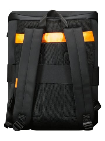 Plecak "Somfy" w kolorze czarnym - 29 x 36 x 13 cm