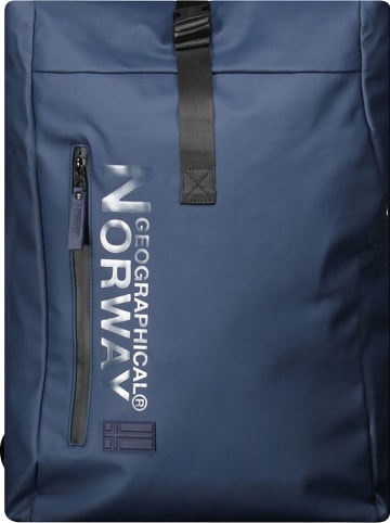 Rugzak "Sowaterproof" donkerblauw - (B)32 x (H)43 x (D)13 cm