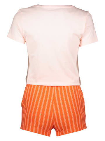 Pyjama in Rosé/ Orange