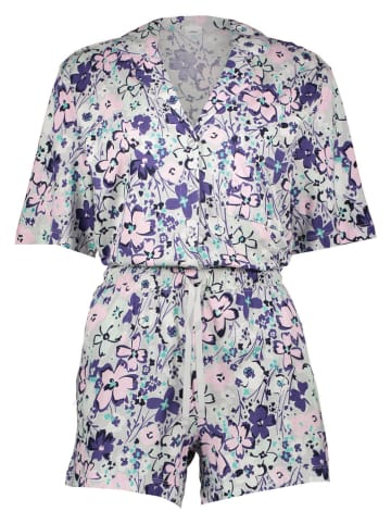 Pyjama in Grau/ Lila/ Rosa
