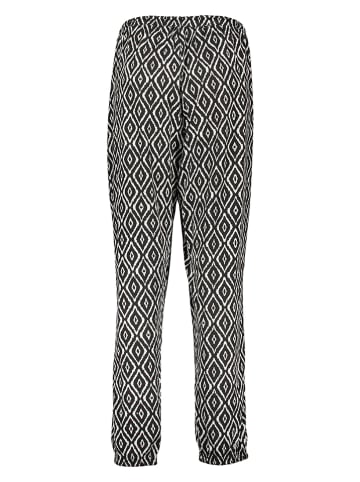 Pyjama-Hose in Schwarz/ Weiß