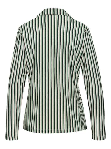 Pyjamatop groen/wit