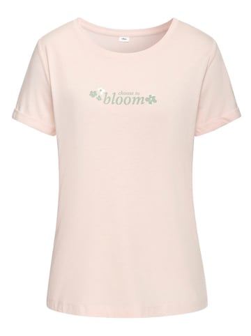 Pyjama-Oberteil in Rosé