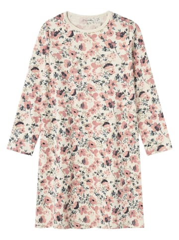 Nachthemd in Rosa/ Creme