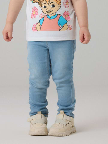 Dżinsy "Salli" - Slim fit - w kolorze błękitnym