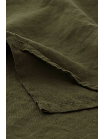 Theedoek "Malva" kaki
