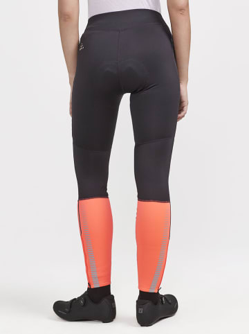 Fahrradhose "Core Bike Subz Lumen" in Schwarz/ Orange/ Creme