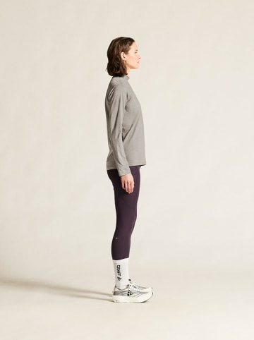 Legginsy "Adv Essence Warm Wind" w kolorze fioletowym