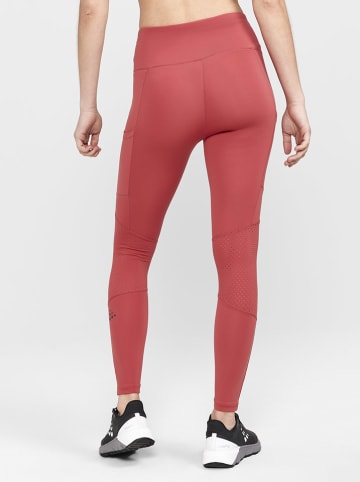Legginsy sportowe "ADV Essence 2" w kolorze czerwonym