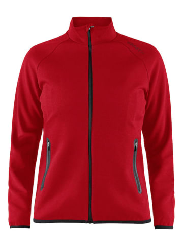 Sweatjacke "Emotion" in Rot