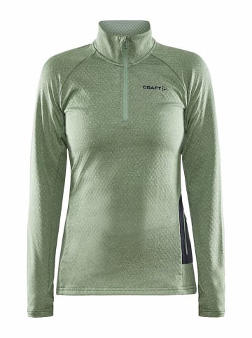 Koszulka funkcyjna "Core Trim Thermal" w kolorze zielonym