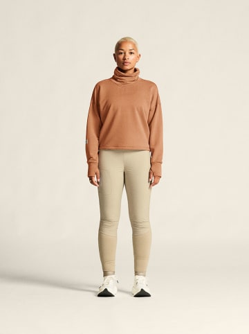 Sweatshirt "Subz Funnelneck" camel