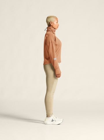 Sweatshirt "Subz Funnelneck" in Orange