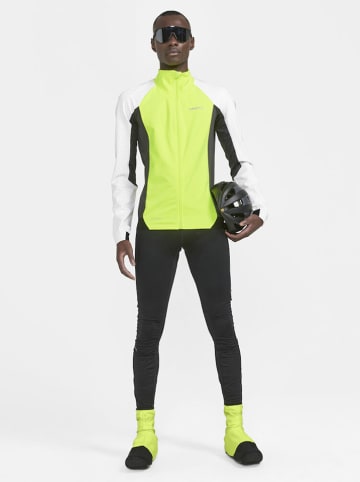 Functionele jas wit/groen