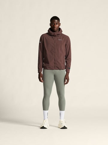 Trainingsjacke "Subz Light" in Braun