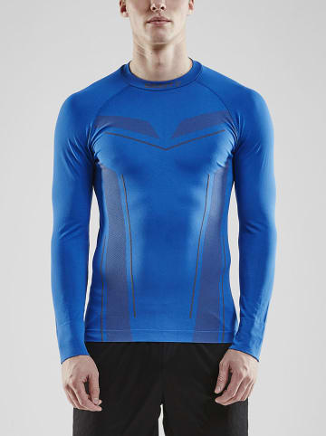 Trainingslongsleeve in Dunkelblau