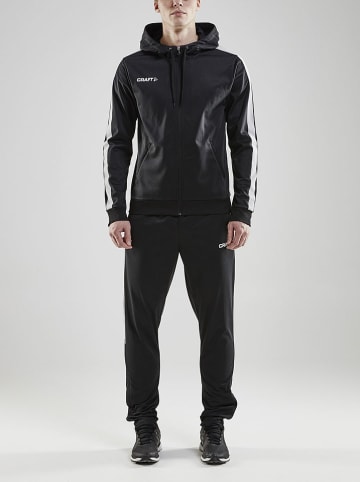 Sweatjacke in Schwarz