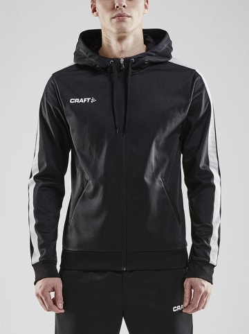 Sweatjacke in Schwarz