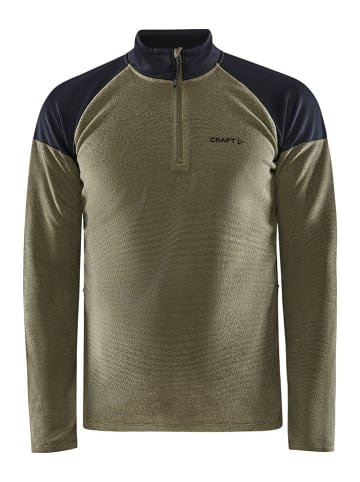 Fleecepullover "Core Edge Thermal" in Khaki