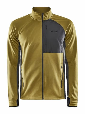 Fleecejacke in Khaki