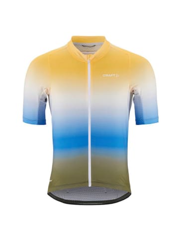 Fahrradtrikot "ADV Endur Graphic" in Gelb/ Blau/ Khaki