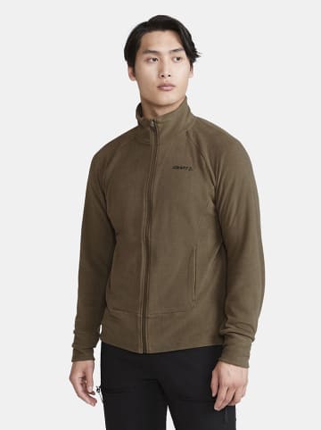 Kurtka polarowa "Adv" w kolorze khaki
