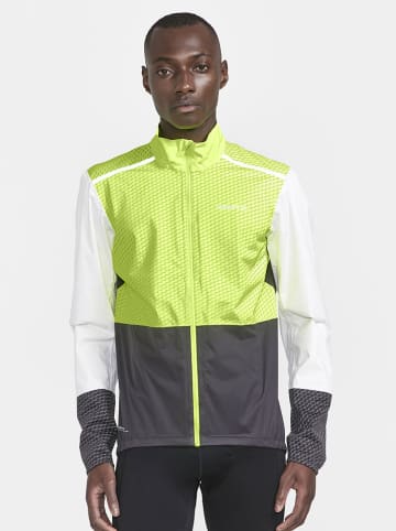 Fietsjas "Adv Bike Hydro Lumen" antraciet/groen