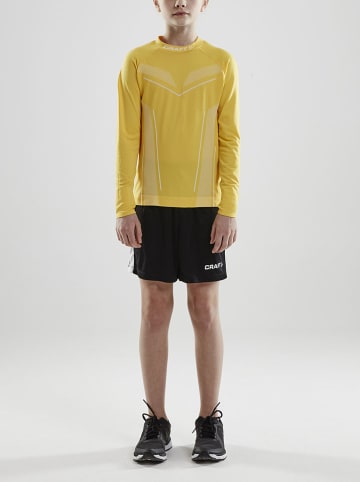 Trainingslongsleeve in Gelb