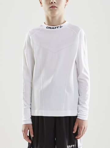 Trainingslongsleeve in Weiß
