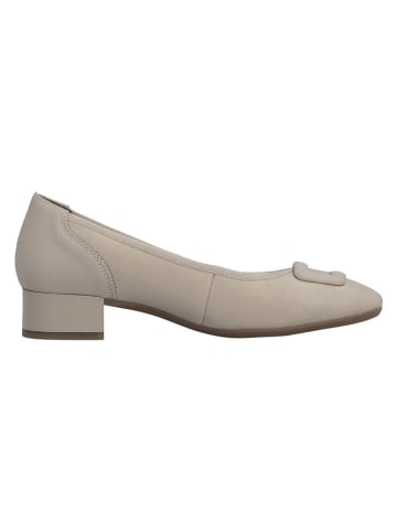 rieker Leder-Pumps in Beige
